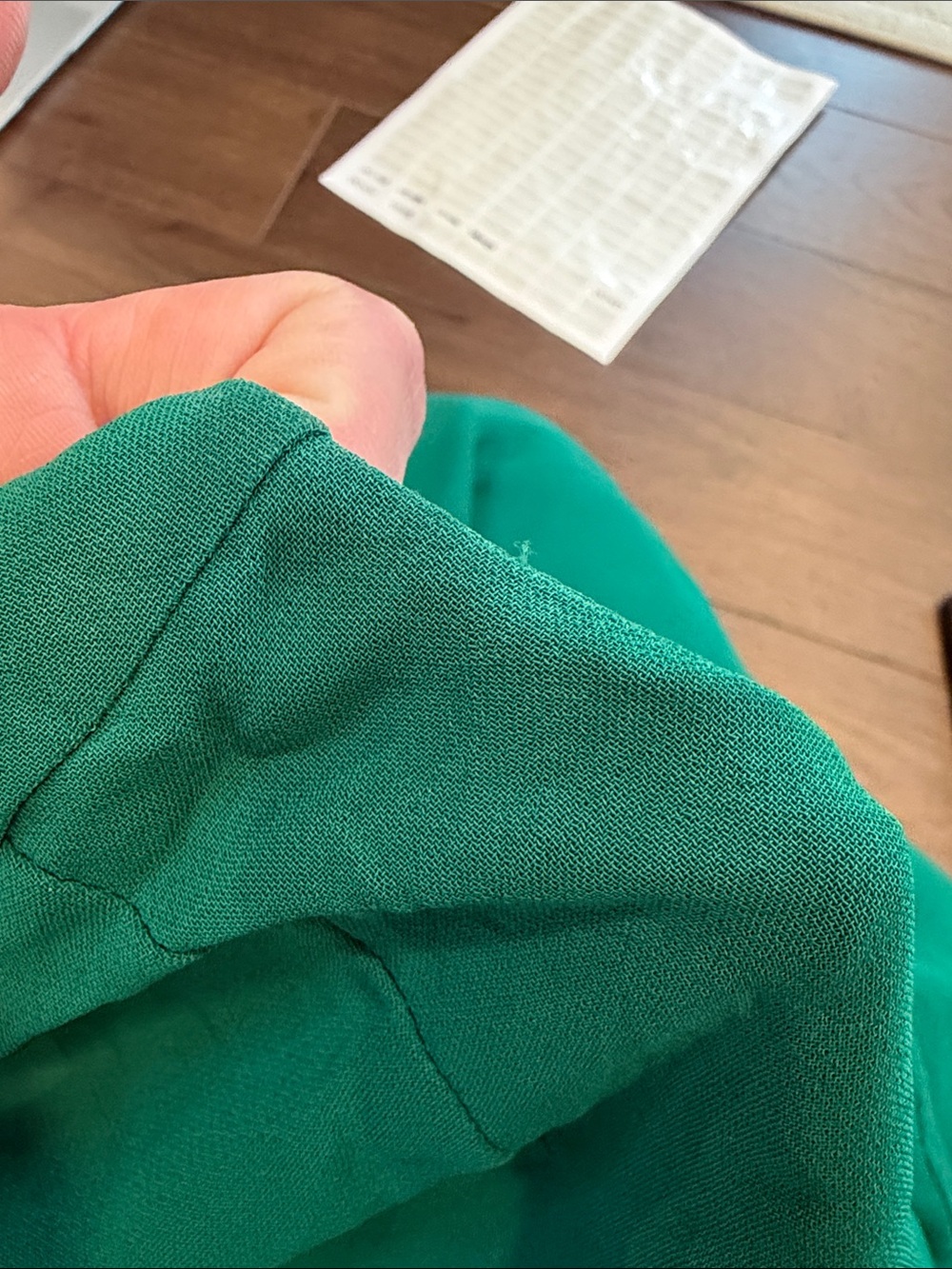 J. Crew Emerald Green Sleeveless V-Neck Dress Size 8 - C47-024 - Picture 13 of 13